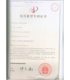 山東巢湖國力航標器材有限公司發(fā)明專利證書